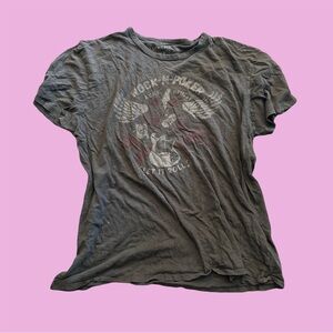 vintage lucky brand men's graphic tee